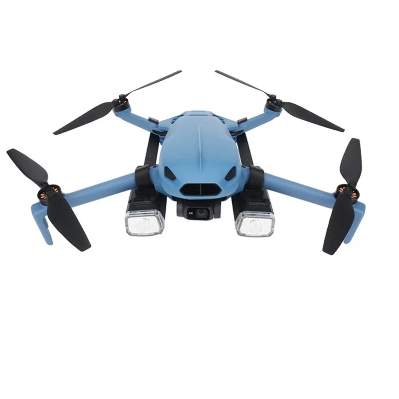 915357 2 Peças Luz LED para Drone para Lumen Fly Mini, Braçadeira para Braço, 300mAh, Recarregável, Lâmpada de Iluminação para Voo Noturno