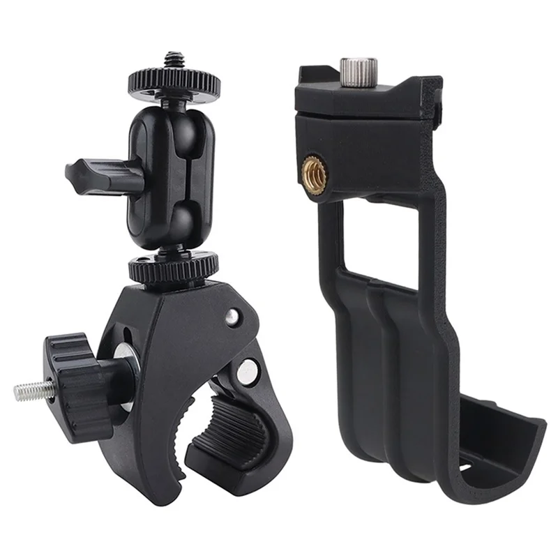 915774 Adjustable Bike Handlebar Mount for Lumen Fly Mini Remote Control Drone Action Camera Phone Remote Controller Mount Bracket with 1 / 4 Inch Screw