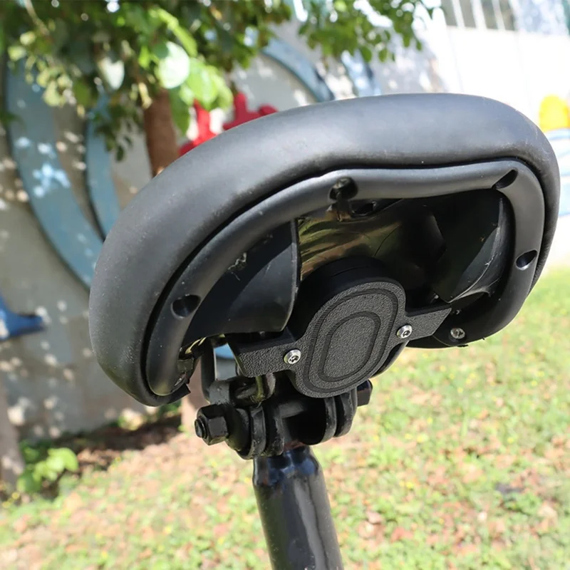 915776 Support de Tracker Intelligent, Étui de Protection pour Xiaomi Tag, GPS Tracker, Support Imprimé en 3D pour Tige de Selle, Base de Montage Antivol pour Vélo