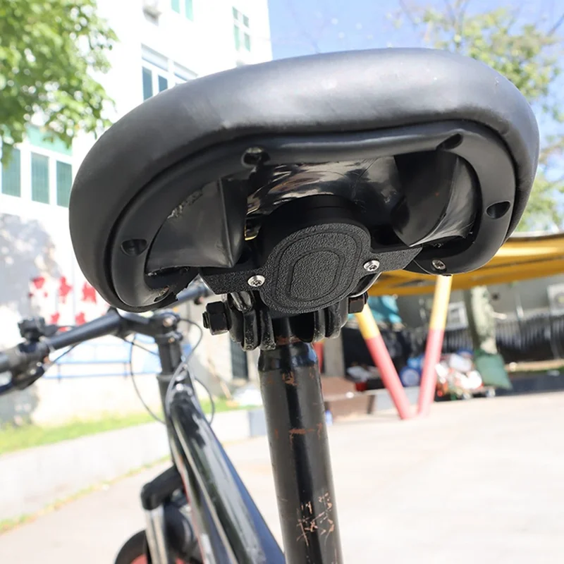 915776 Support de Tracker Intelligent, Étui de Protection pour Xiaomi Tag, GPS Tracker, Support Imprimé en 3D pour Tige de Selle, Base de Montage Antivol pour Vélo