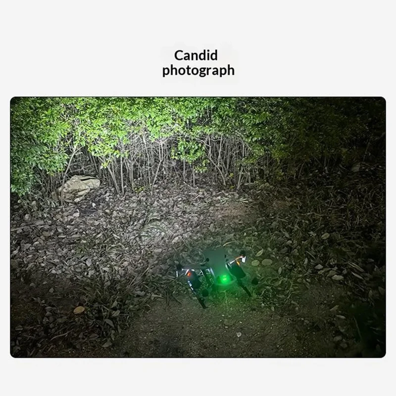 915358 Pour DJI Mini 5 Pro Pieds d'Extension de Train d'Atterrissage avec Projecteur LED Support Léger surélevé et Protecteur