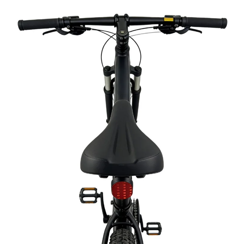 915811 For Xiaomi Tag Protective Case Mountain Road Bike Tail Reflector Anti-theft Tracker Holder - Black