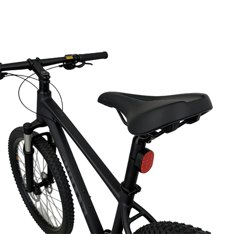 915811 For Xiaomi Tag Protective Case Mountain Road Bike Tail Reflector Anti-theft Tracker Holder - Black