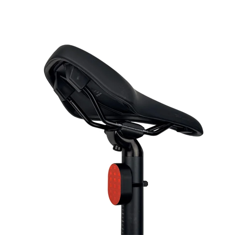 915811 For Xiaomi Tag Protective Case Mountain Road Bike Tail Reflector Anti-theft Tracker Holder - Black