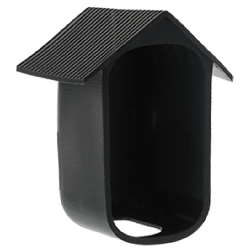 Silicone Protective Case for Eufy Security eufyCam 2C Weatherproof Shockproof Anti-Dust Smart Security Camera Protective Cover - Black