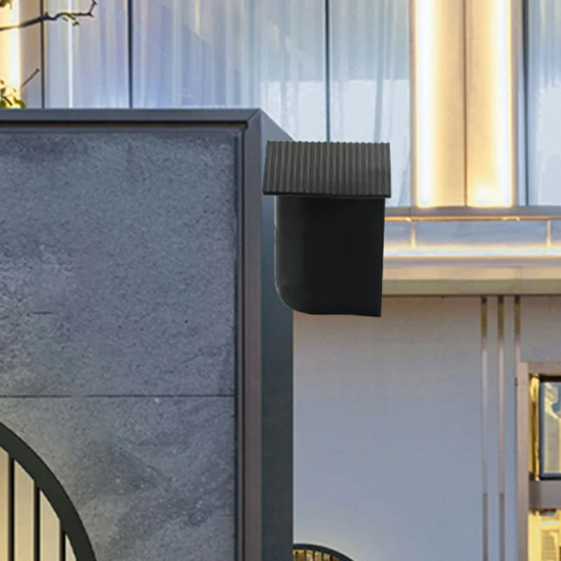 Silicone Protective Case for Eufy Security eufyCam 2C Weatherproof Shockproof Anti-Dust Smart Security Camera Protective Cover - Black