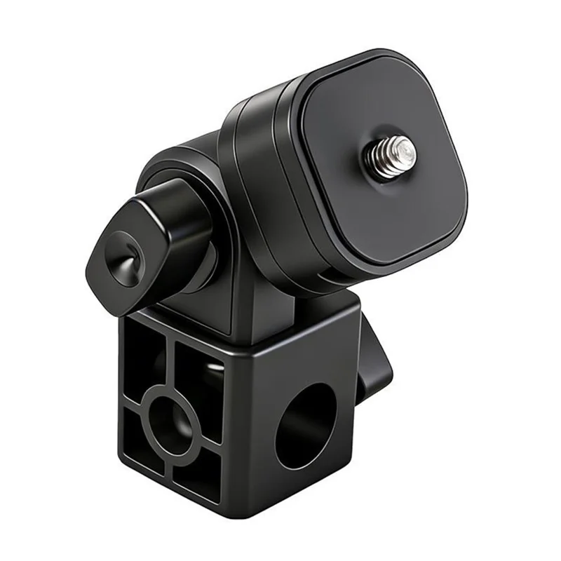 Y079 180 Degree Rotating Light Stand Adapter Bracket 1 / 4 Screw Cold Shoe Quick Release Mount for Camera Phone Fill Light