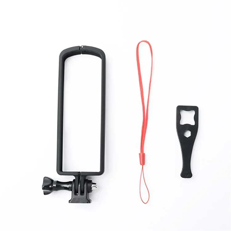 Side Frame for RICOH THETA SC2 Panoramic Camera Protective Cage Set with Hand Strap