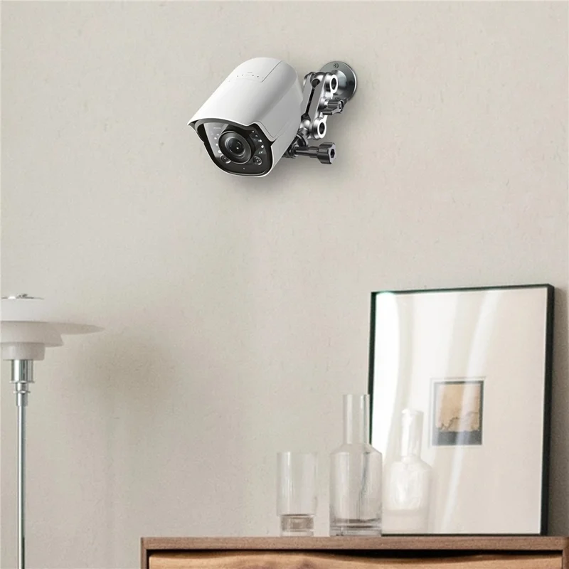 Soporte para Monitor de Cámara, Soporte de Pared y Techo con Doble Cabeza Esférica, Interfaz 1/4, Soporte Ajustable Giratorio