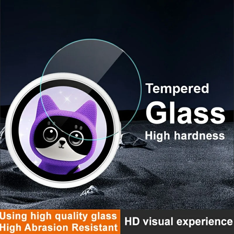 IMAK for Oppo Bubble Magnetic Selfie Display Screen Protector Anti-scratch HD Tempered Glass Film