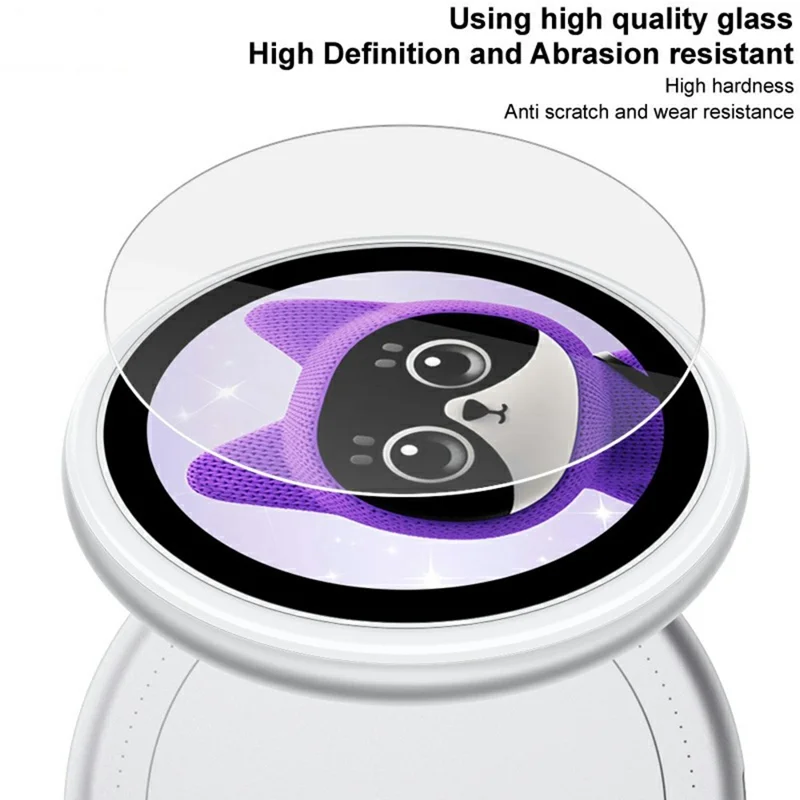 IMAK for Oppo Bubble Magnetic Selfie Display Screen Protector Anti-scratch HD Tempered Glass Film