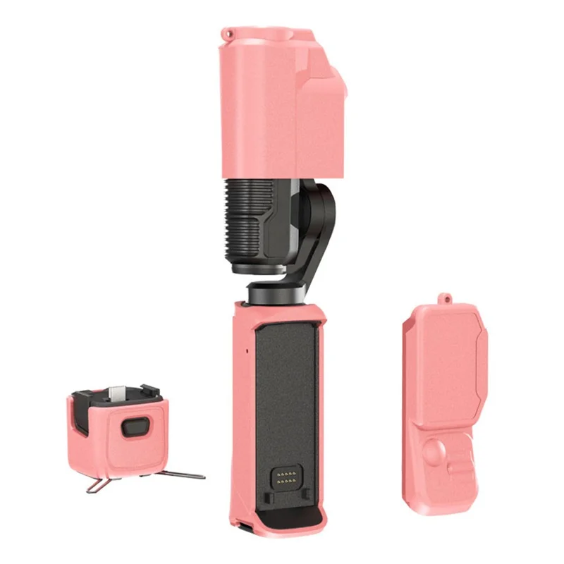 For Insta360 Luna Ultra Shockproof Silicone Camera Case Anti-Scratch Protective Cover - Pink