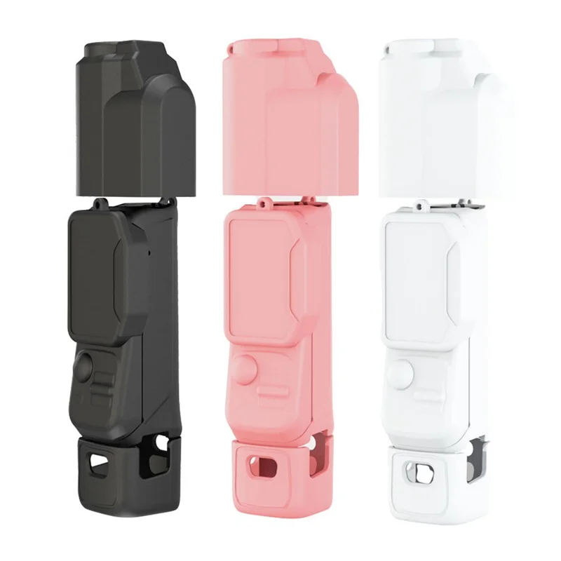 For Insta360 Luna Ultra Shockproof Silicone Camera Case Anti-Scratch Protective Cover - Pink