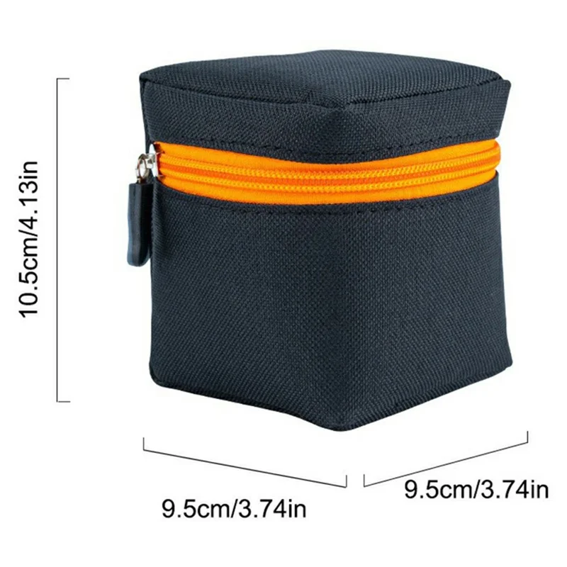 KB-01 Oxford Cloth Camera Lens Pouch Impact-Resistant Protective Case for DSLR Camera Lens Storage