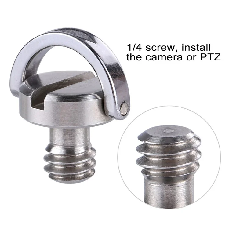 Connecteur à vis de montage rapide pour trépied pour caméra PU230 Hexagonale 1/4 pouce