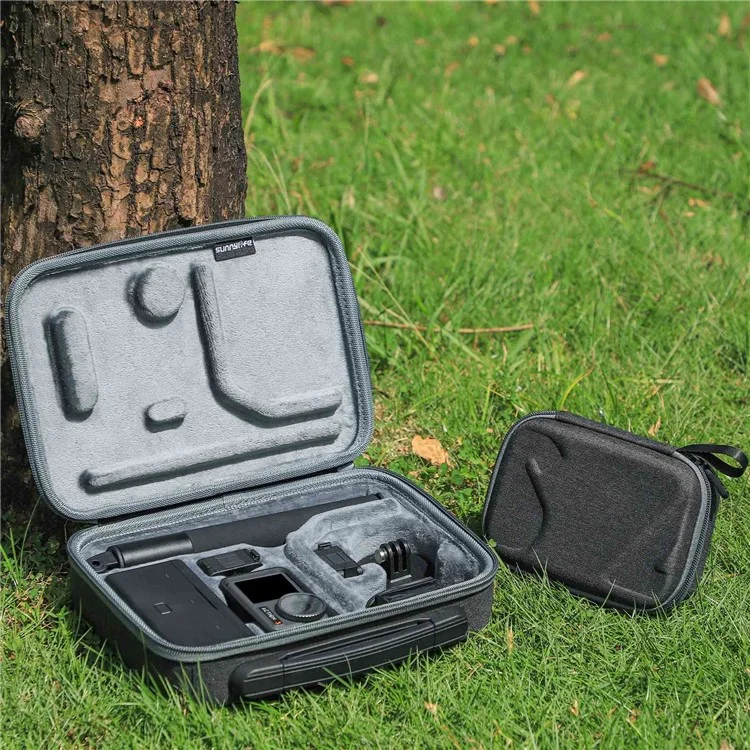 Sunnylife OA3-B511 Para DJI Osmo Action 3 Adventure Combo Bag Capeing Cape de Transporte Bolsa de Choque Resistente al Desgaste Con Mango
