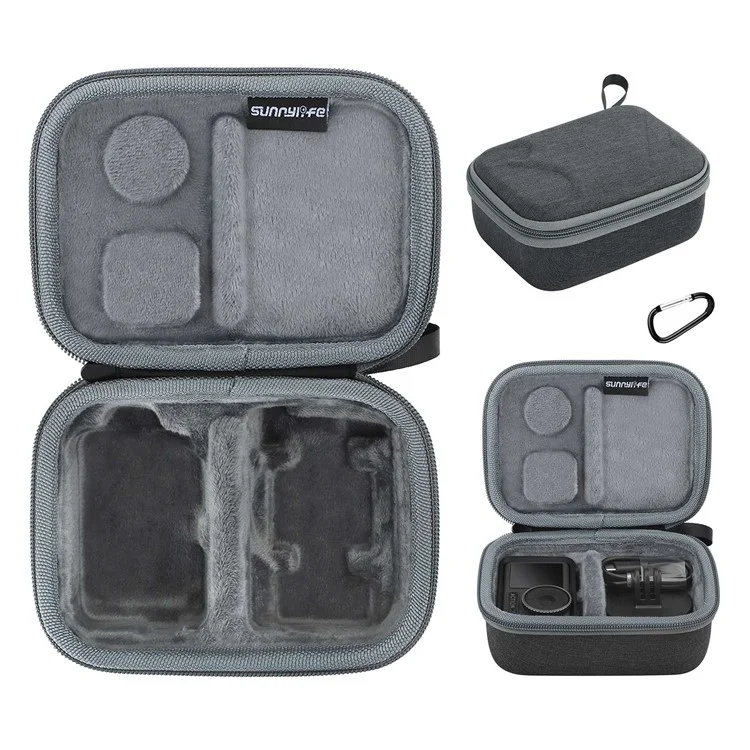 SUNNYLIFE OA3-B510 Standard Combo Bag für DJI Osmo Action 3 Kratzfeste Tragetasche Verschleißfest Stoßfest mit Riemen / Schnalle