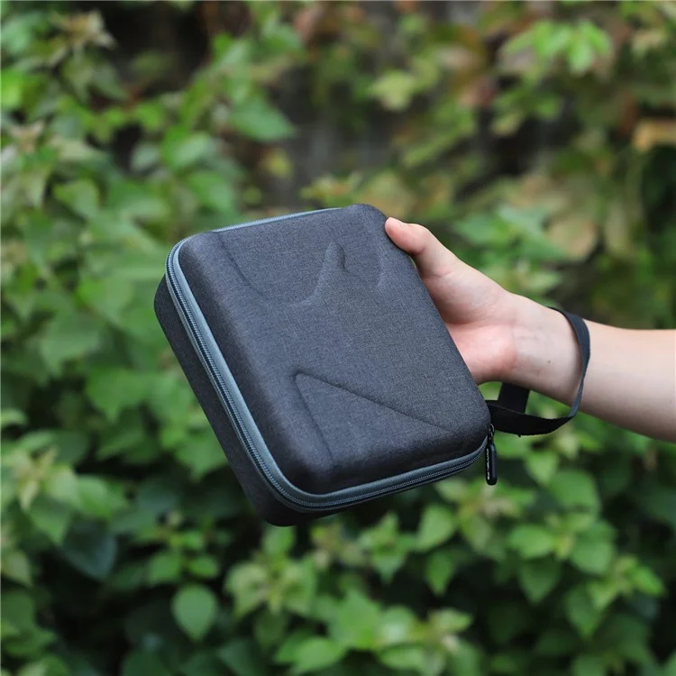 SUNNYLIFE OM6-B513 For DJI Osmo Mobile 6 Kit Accessories Storage Bag Portable Shockproof Carrying Case Zipper Protection Pouch