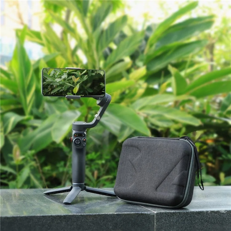 SUNNYLIFE OM6-B513 For DJI Osmo Mobile 6 Kit Accessories Storage Bag Portable Shockproof Carrying Case Zipper Protection Pouch