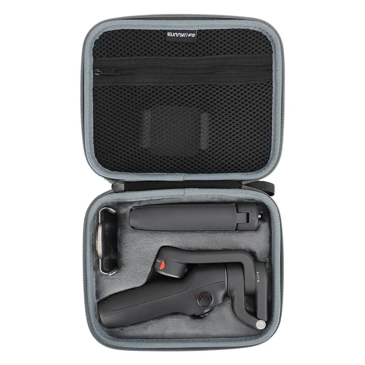 SUNNYLIFE OM6-B513 For DJI Osmo Mobile 6 Kit Accessories Storage Bag Portable Shockproof Carrying Case Zipper Protection Pouch