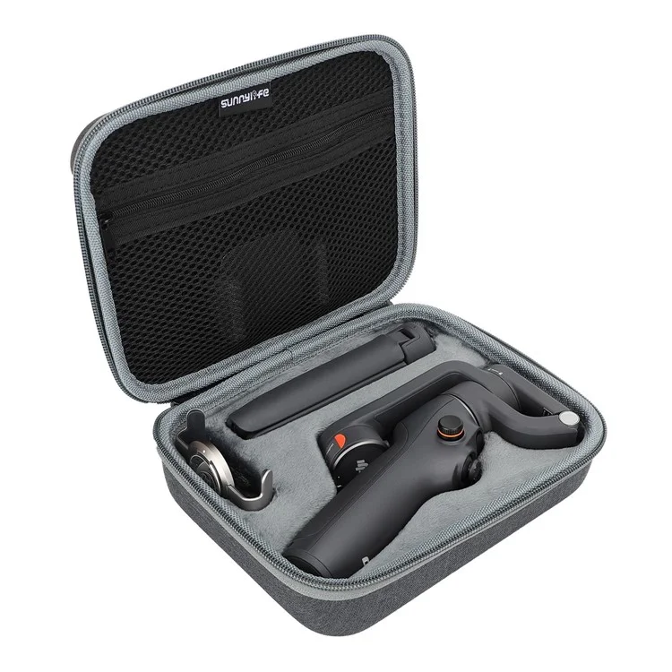 SUNNYLIFE OM6-B513 For DJI Osmo Mobile 6 Kit Accessories Storage Bag Portable Shockproof Carrying Case Zipper Protection Pouch