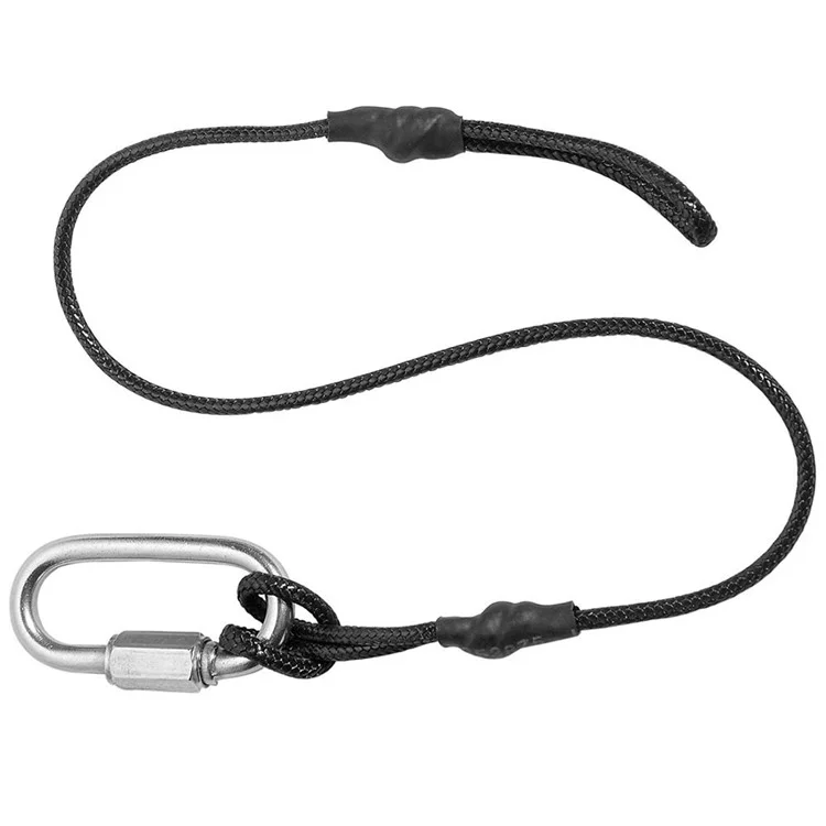 SLR Camera Carrying Strap Anti-Lost Drop Protection Safety Hanging Rope with Aluminum Alloy Buckle Hook