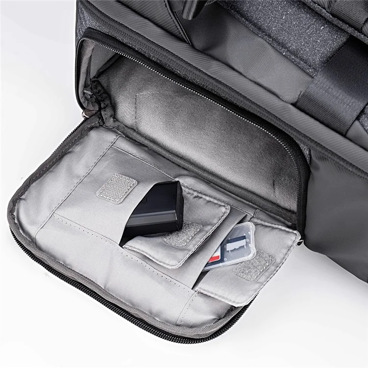 K&F CONCEPT KF13.087AV5 Leichter Kamera-Rucksack Multifunktions-Schultertasche Wasserdicht Große Kapazität Regenhülle 15,6 Zoll Laptop-Rucksack