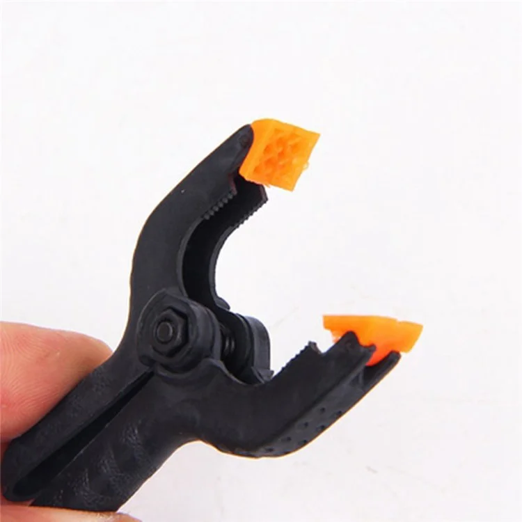 BY-01J Spring Clamp DIY Woodworking Tool Plastic Nylon Clamp Photo Studio Background Spring Clip