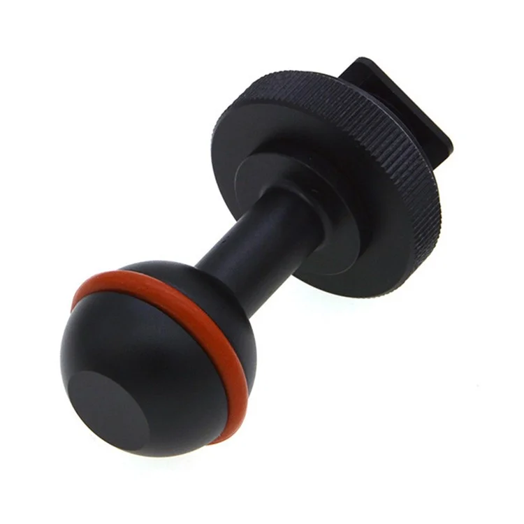 Conector de Extensão da Haste de Suporte da Luz de Mergulho da Câmera VELEDGE D1009 Concha Impermeável