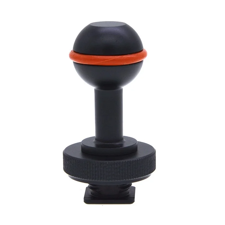 Conector de Extensão da Haste de Suporte da Luz de Mergulho da Câmera VELEDGE D1009 Concha Impermeável