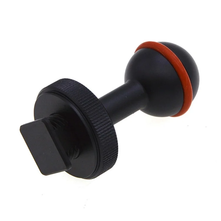 Conector de Extensão da Haste de Suporte da Luz de Mergulho da Câmera VELEDGE D1009 Concha Impermeável