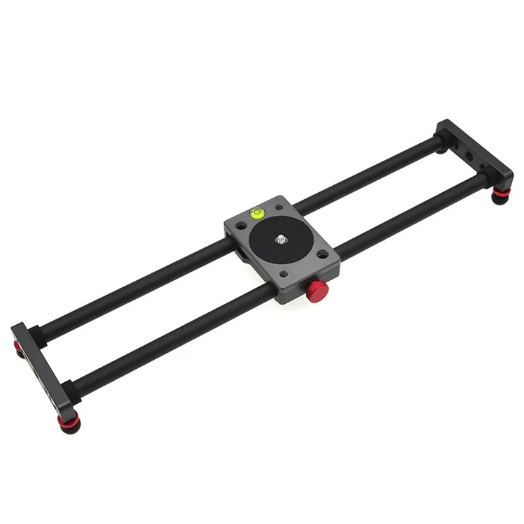 40-CF-SL Dolly Camera Slider 40cm Carbon Fiber Camera Track Stabilizer Rail for DSLR, Mobile Phone, with Bag
