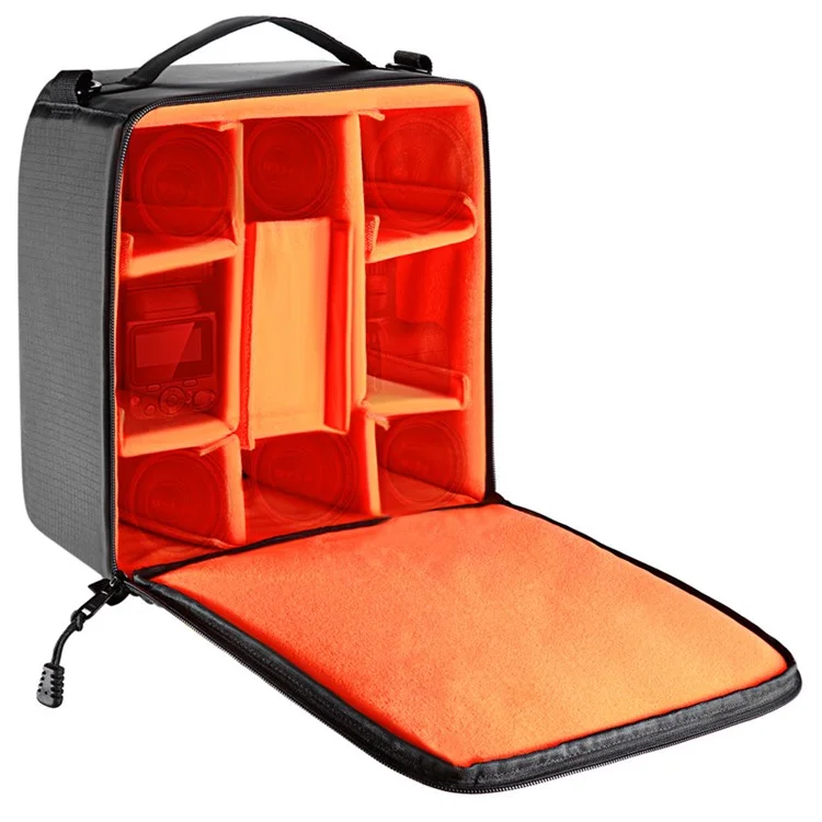 NEEWER NW-980 30x30x17CM Flexible Partition SLR Camera Storage Bag DSLR Shockproof Inside Padded Handbag