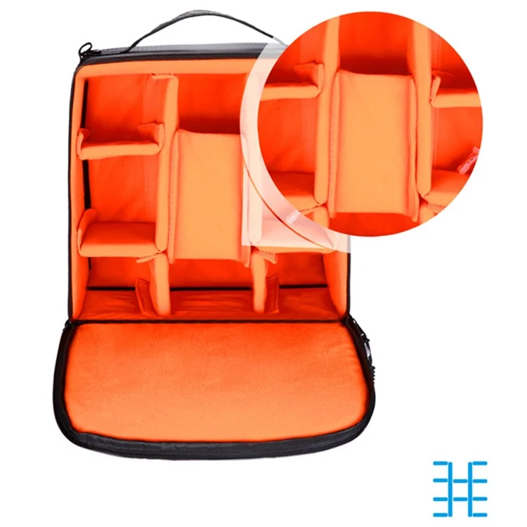 NEEWER NW-980 30x30x17CM Flexible Partition SLR Camera Storage Bag DSLR Shockproof Inside Padded Handbag