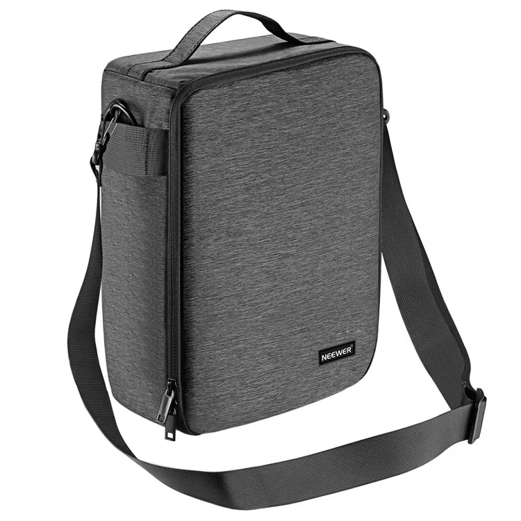 NEEWER NW-747 Sac de Rangement Numérique pour Objectif d'Appareil Photo Reflex Étanche en Nylon avec Bandoulière