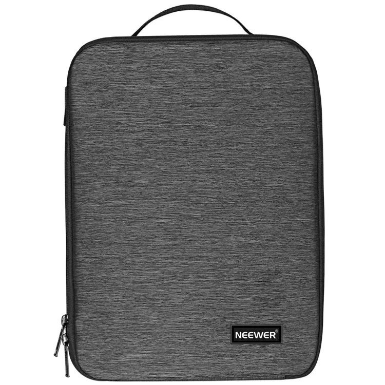 NEEWER NW-747 Sac de Rangement Numérique pour Objectif d'Appareil Photo Reflex Étanche en Nylon avec Bandoulière