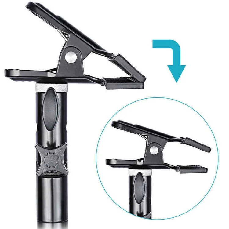 NEEWER NW-176 Support de réflecteur Pince Métal Clip Fixation Adaptateur pour Support de Lampe Photo Studio