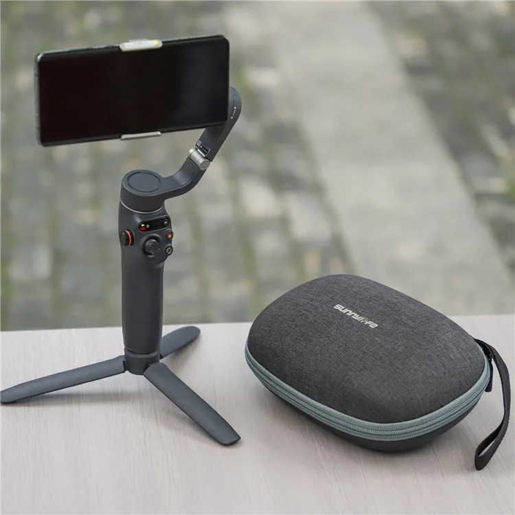 SUNNYLIFE B567 pour Insta360 Flow / Osmo Mobile Handheld Gimbal Stabilizer Carrying Case Shockproof Cloth Storage Bag