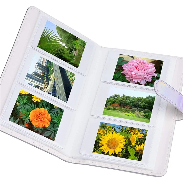 For FujiFilm Instax Mini 12 / 11 / 9 / 8 Camera Accessories 7-in-1 Bundle Kit Include Case, Film Stickers, Desk Frames, Hanging Frame - Light Pink