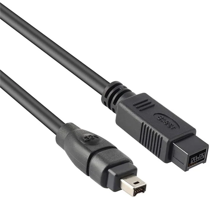 JUNSUNMAY 4.5m IEEE 1394 FireWire 800 to 400 9Pin to 4Pin Data Cable Extension Cord