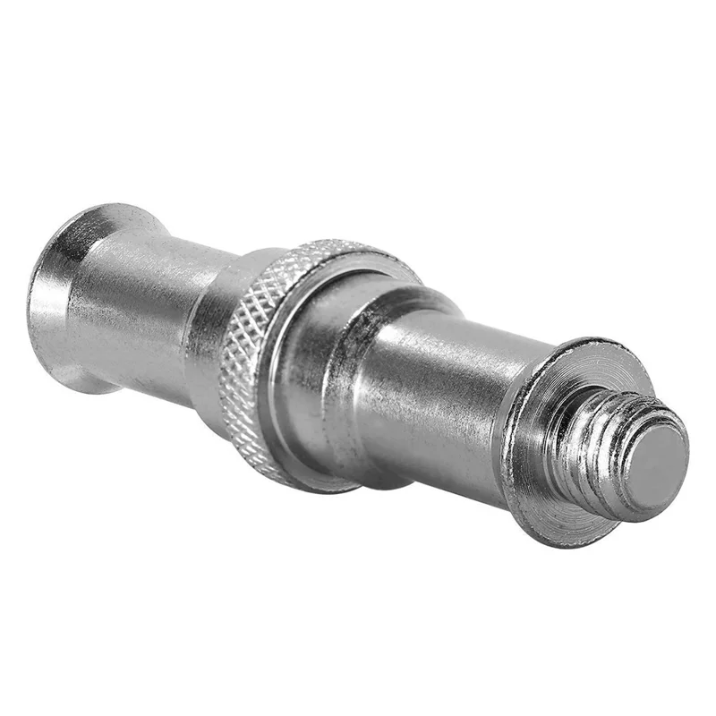 F023 Flash Camera Mount Converter 1 / 4" to 3 / 8" Fill Light Mount Adapter Long Iron Screw