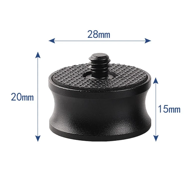 F041 For GoPro Camera Mount Converter Tripod Digital Camera 3 / 8" Female to 1 / 4" Male Screw Adapter