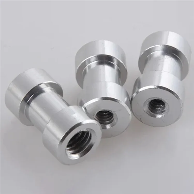 K6 1 / 4" Weibliches auf 3 / 8" Weibliches Gewinde Metalladapter für Stativ Lichtstativ