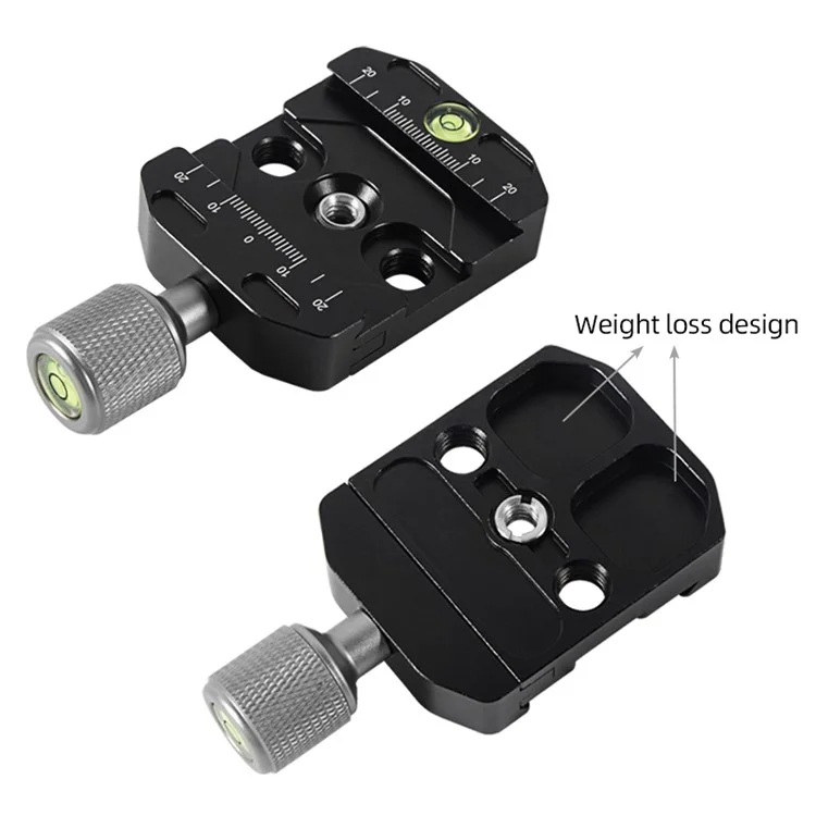 BEXIN QR-50N Kamera-Stativ Quick Release Plate Base Aluminium Legierung SLR Kamera-Stativ Mount Adapter
