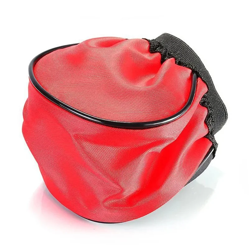 K009 Universal Camera SoftBox Diffuser Soft Flash Light Diffuser Cap Compatible with Canon, Nikon, Sony and More - Red