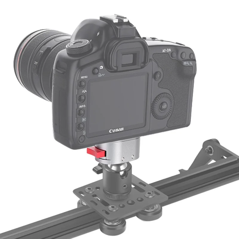 Z049 لوحة تحرير سريع محمولة صغيرة للكاميرا الرقمية أحادية العدسة وحامل ثلاثي القوائم وحامل وحيد القائم