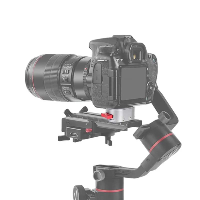 Z049 لوحة تحرير سريع محمولة صغيرة للكاميرا الرقمية أحادية العدسة وحامل ثلاثي القوائم وحامل وحيد القائم