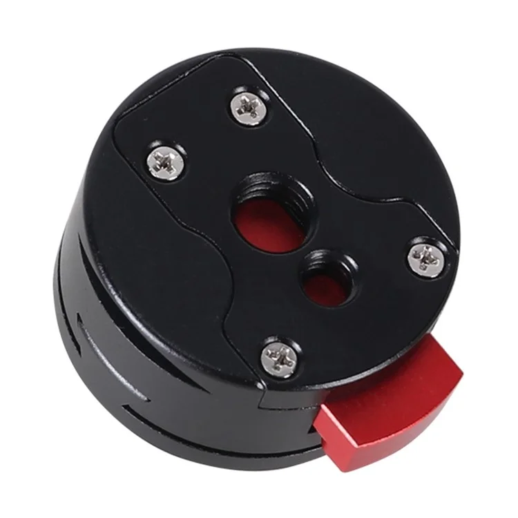 Z005 Aluminium-Legierung SLR-Kamera-Stativ-Ständer Adapter Mini Quick Release Base