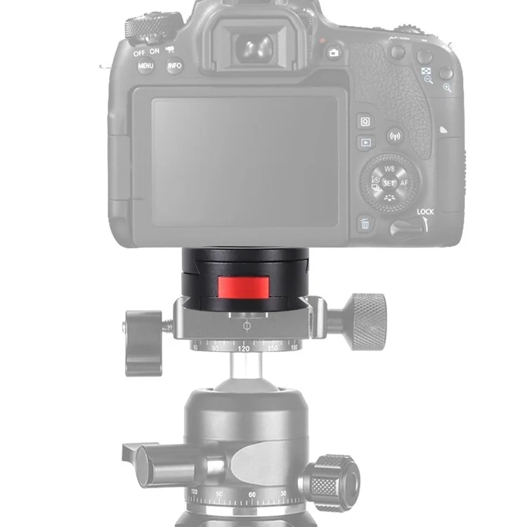 Z005 Aluminium-Legierung SLR-Kamera-Stativ-Ständer Adapter Mini Quick Release Base