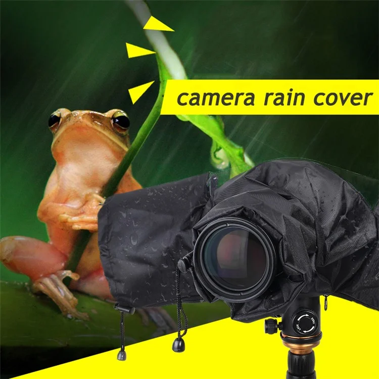Housse de pluie 396 Raincoat Waterproof Protection Case pour objectif téléphoto moyen de caméra